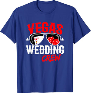 Las Vegas Wedding Party - Married in Vegas - Vegas Wedding T-Shirt - T-Shirt | Royal