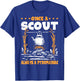 Once a Scout always a Pyromaniac T-Shirt - T-Shirt | Royal