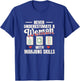 Mahjong Quote for a Mahjong Lady T-Shirt - T-Shirt | Royal