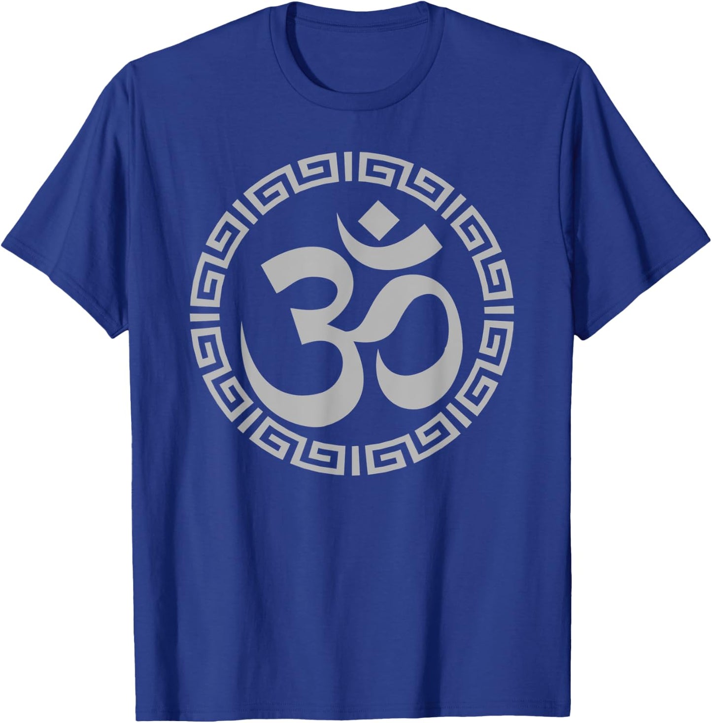 Om Ohm Yoga Symbol Meditation Yoga T-Shirt - T-Shirt | Royal