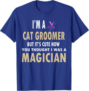 Gifts For Cat Groomers Shirt Pet Groomers Shirt Men Women Girls Kids T-Shirt - T-Shirt | Royal
