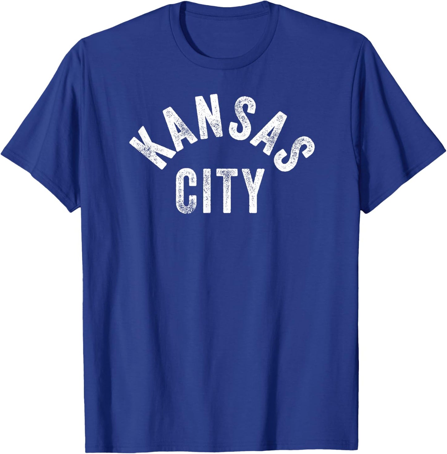 Kc Black & White Kc Original Kansas City Retro Vintage Kc Small T-Shirt - T-Shirt | Royal
