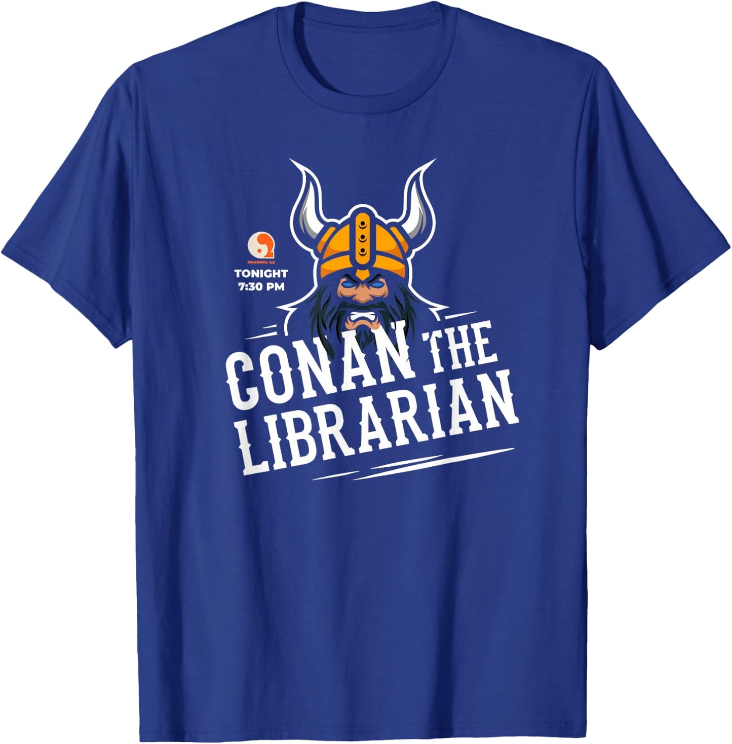 Conan The Librarian T-Shirt - T-Shirt | Royal