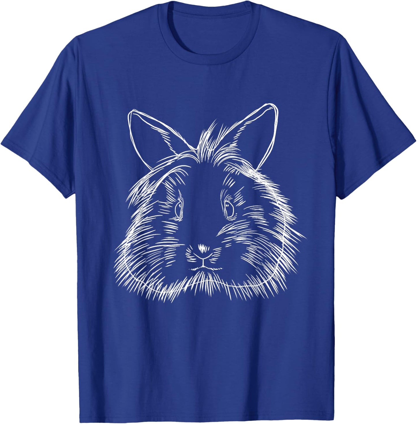 Lionhead Rabbit T-Shirt - T-Shirt | Royal