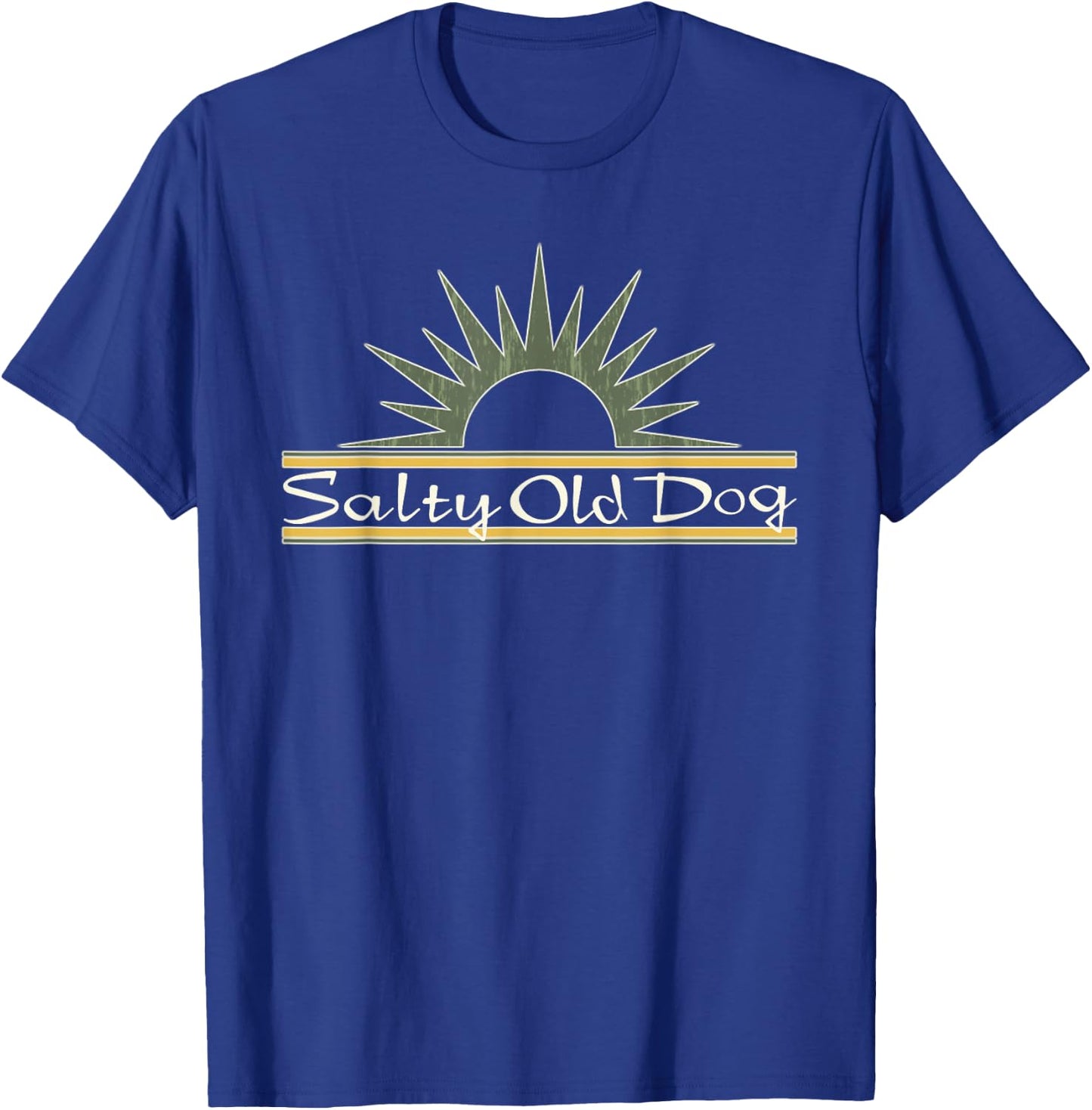 Salty Old Dog T-Shirt - T-Shirt | Royal