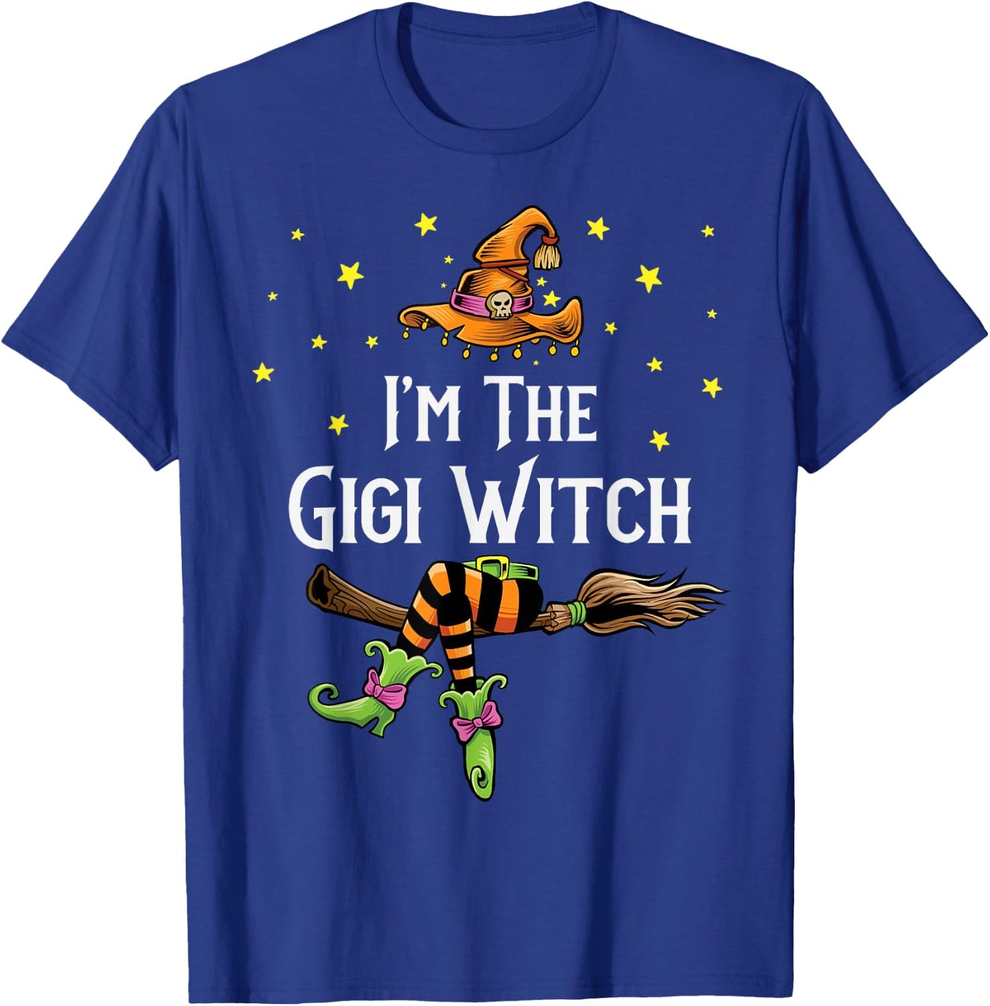 Im The Gigi Witch Halloween Matching Group Costume T-Shirt - T-Shirt | Royal