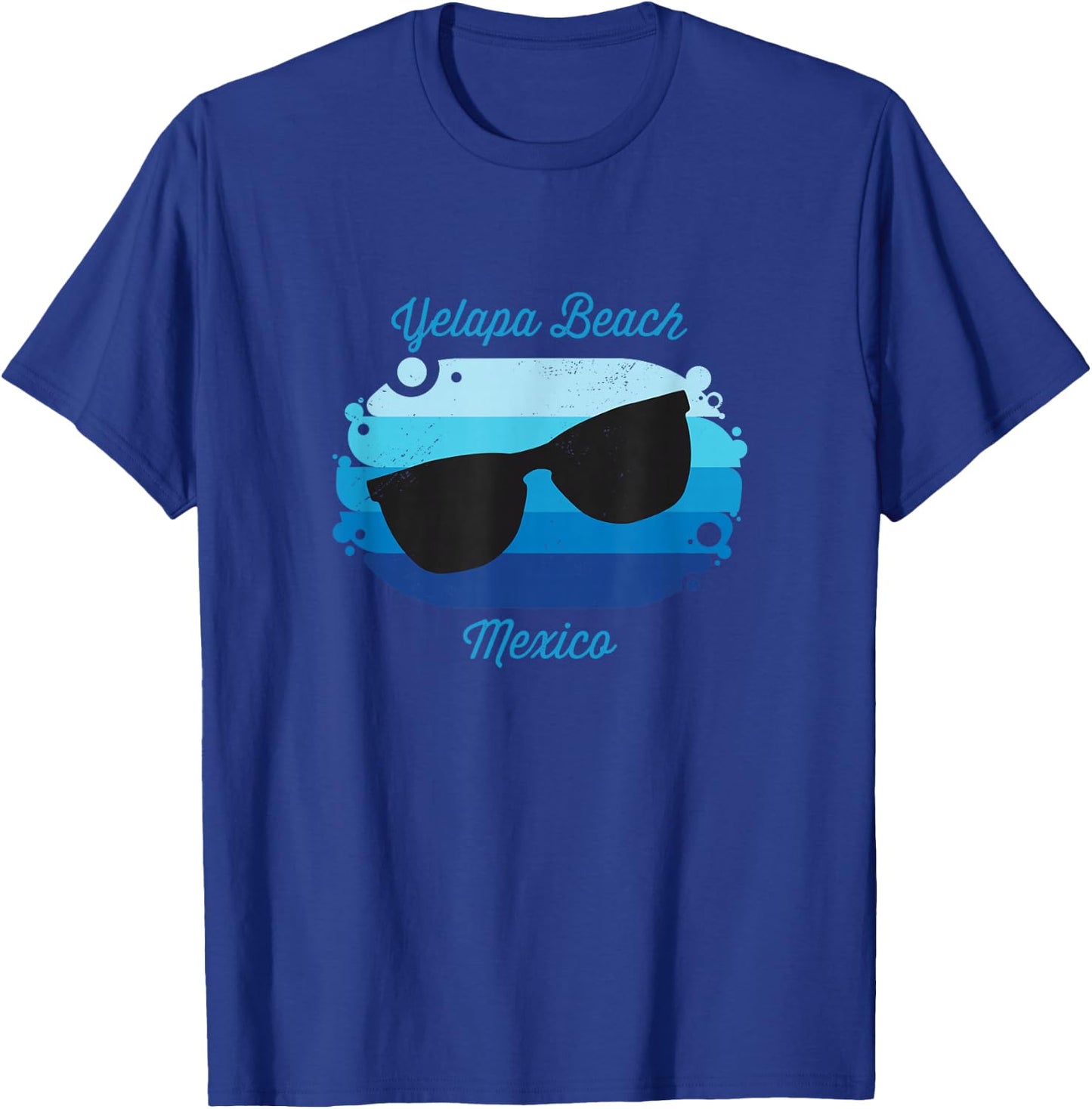 Yelapa Beach Mexico Souvenir Nautical Surfer Graphic T-Shirt - T-Shirt | Royal