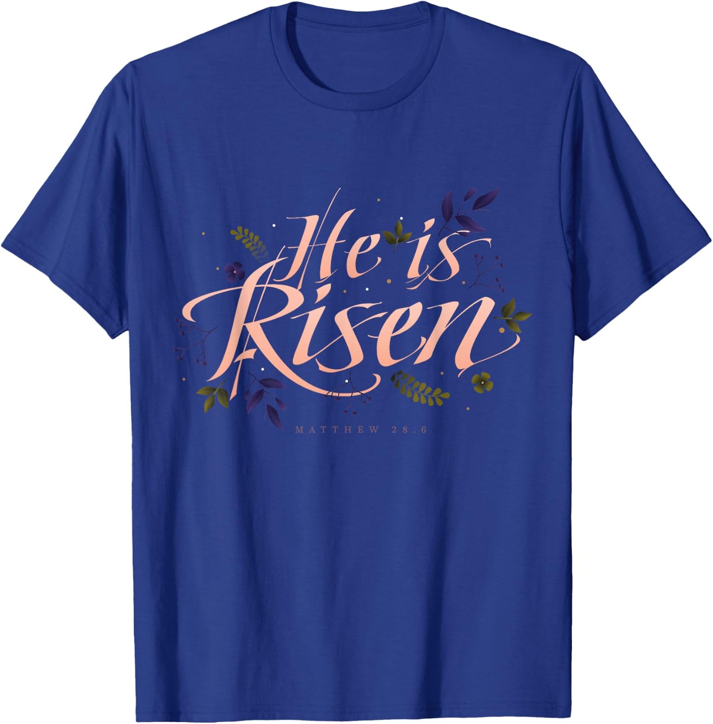 He Is Risen | Easter Jesus T-Shirt - T-Shirt | Royal