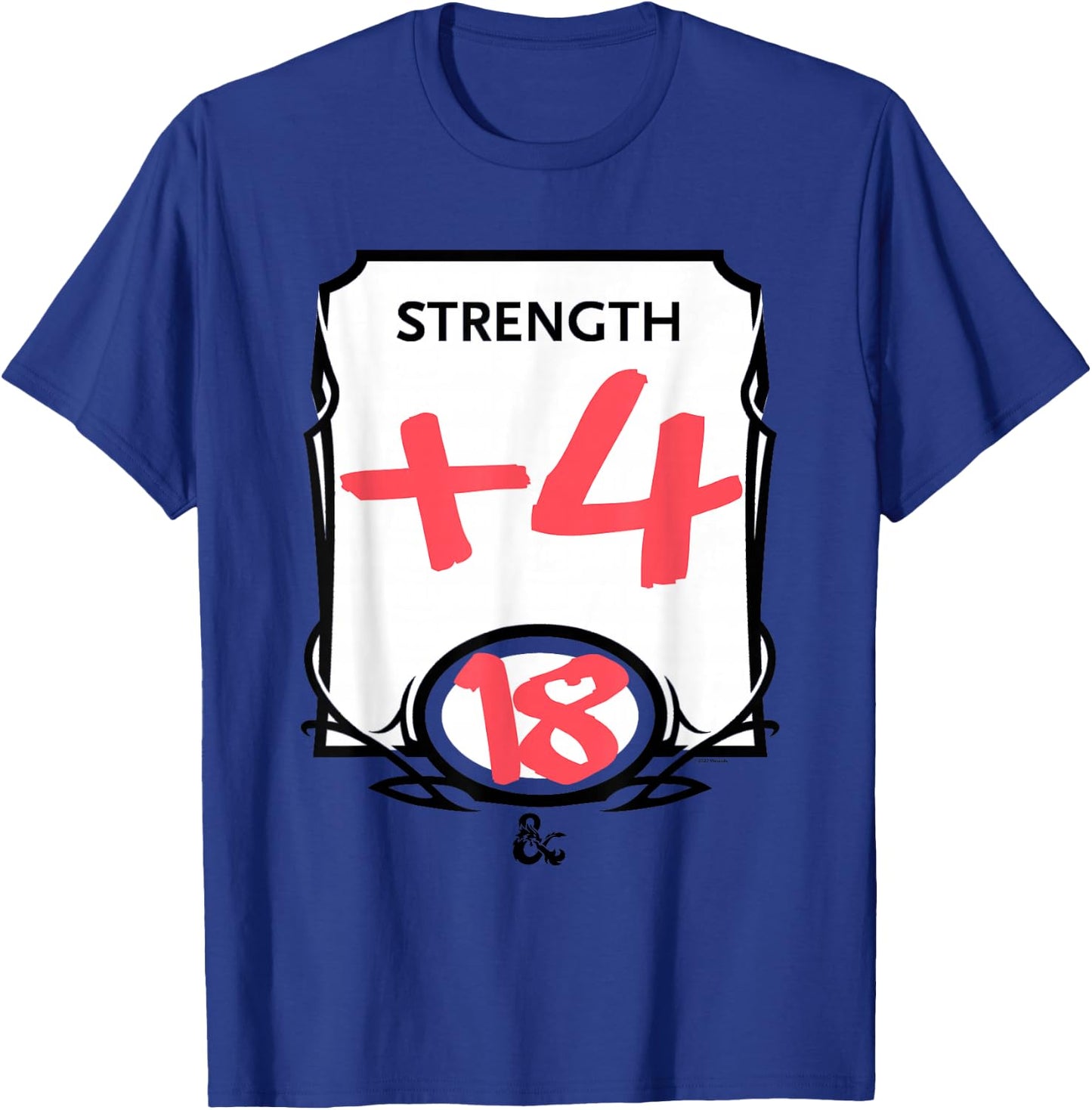 Dungeons & Dragons Strength T-Shirt - T-Shirt | Royal