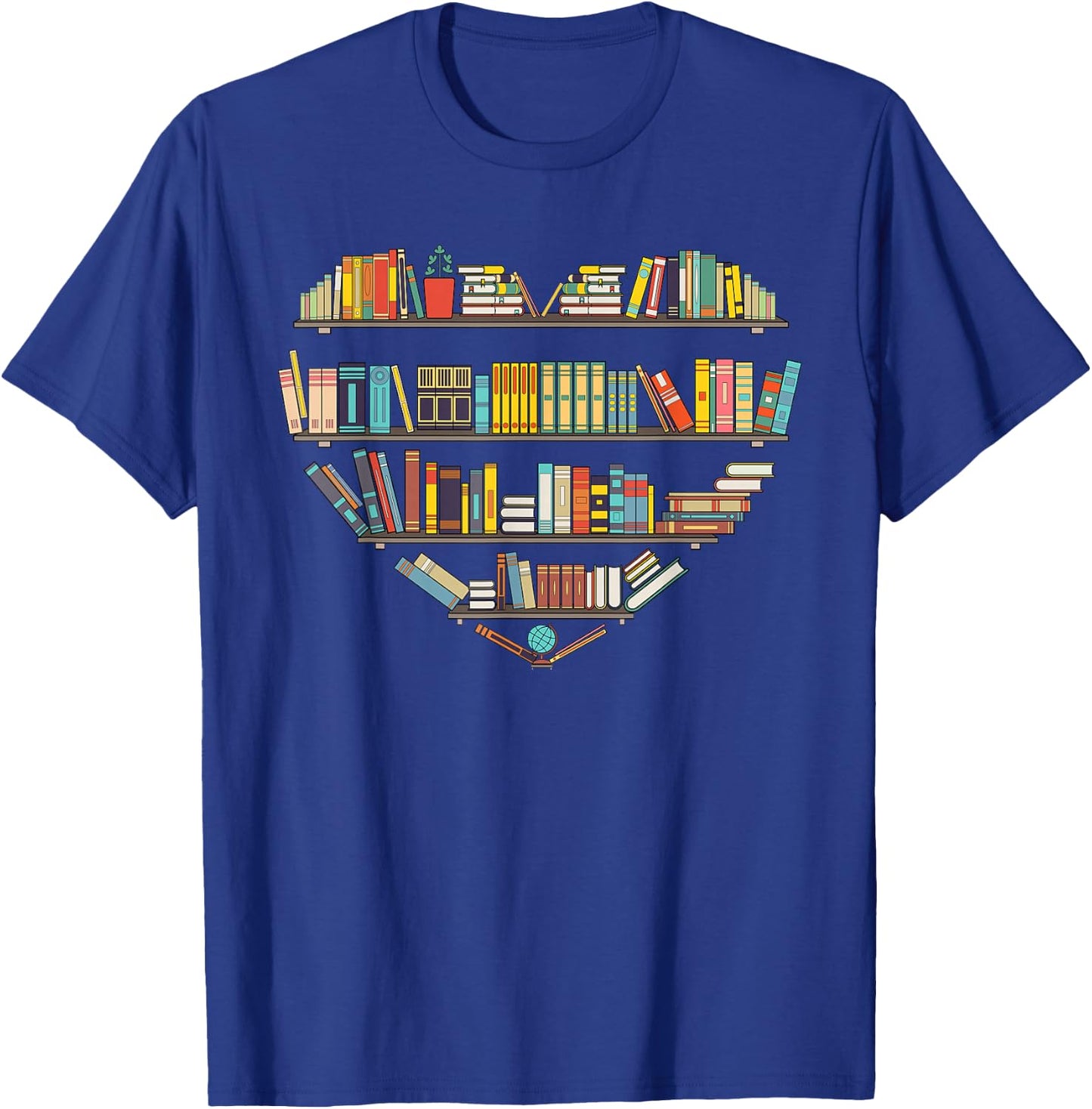 Cool Books Reading Men Women Book Lover Literacy Librarian Small T-Shirt - T-Shirt | Royal