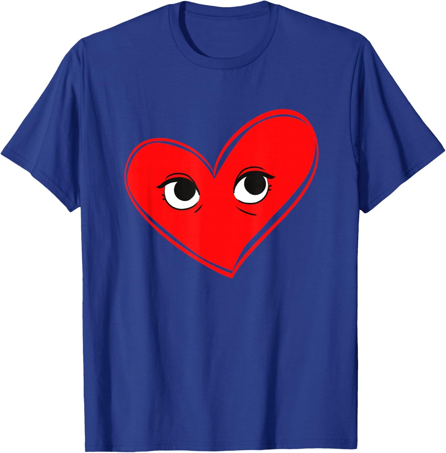Cute Heart in Love and Children T-Shirt - T-Shirt | Royal