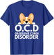 Funny Pun Dog Lover Obsessive Corgi Disorder Men Women T-Shirt - T-Shirt | Royal