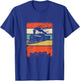 Train Railroad Locomotive Engineer Vintage Gift T-Shirt - T-Shirt | Royal