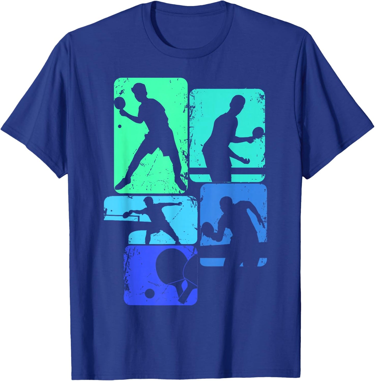 Table Tennis Ping Pong Youth Men Kids Boys T-Shirt - T-Shirt | Royal
