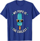 My Pops Is The Coolest Funny Popsicle Graphic Summer T-Shirt - T-Shirt | Royal