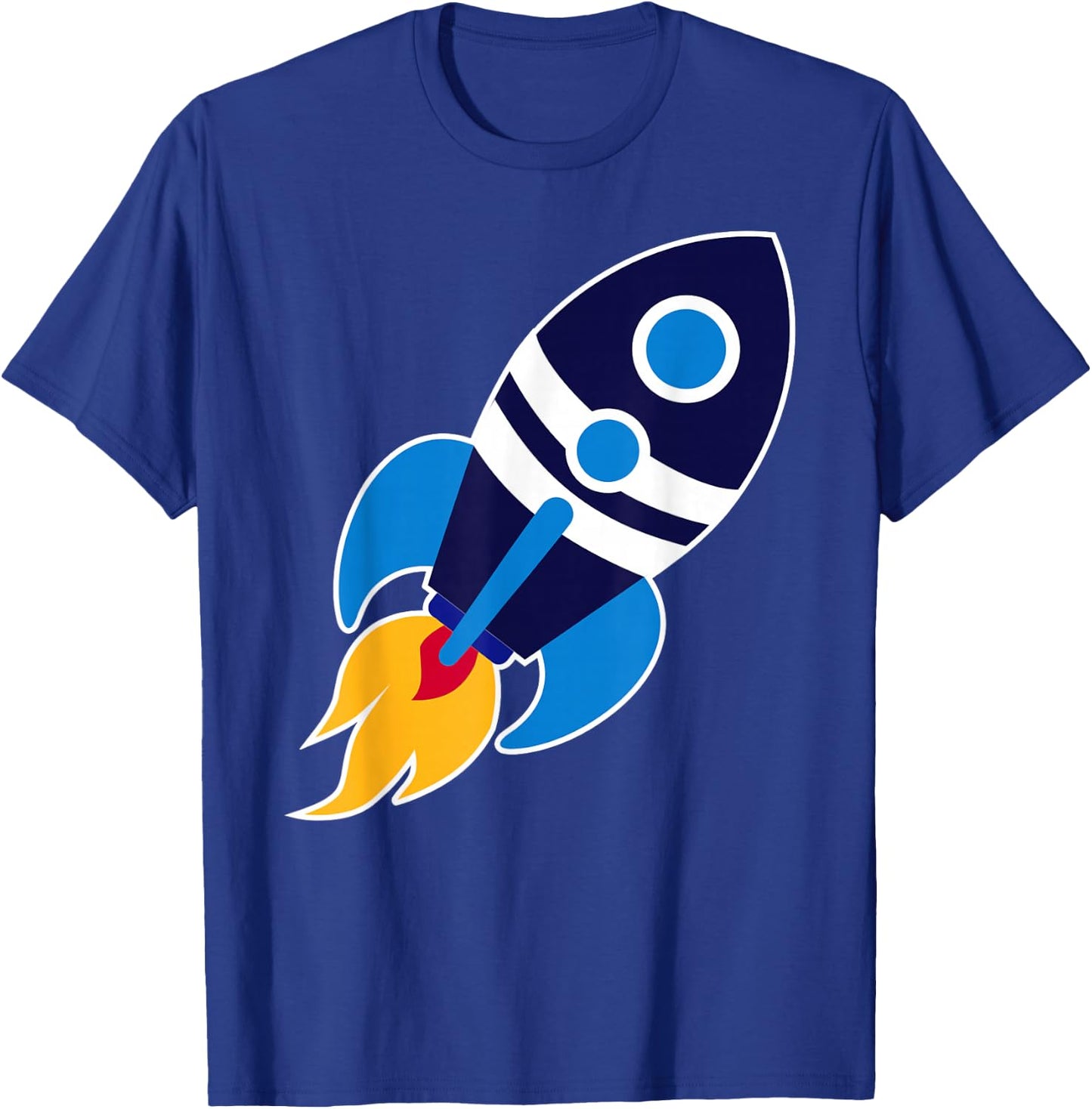 Space Rocket T-Shirt - T-Shirt | Royal