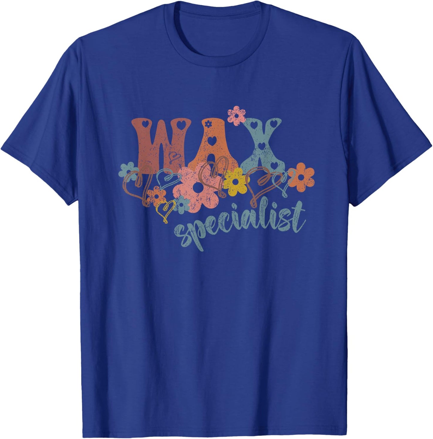 Vintage Wax Specialist Waxing Esthetician Wax Specialist T-Shirt - T-Shirt | Royal