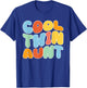 Cool Twin Aunt Of Twins Twin Auntie Of Twins T-Shirt - T-Shirt | Royal