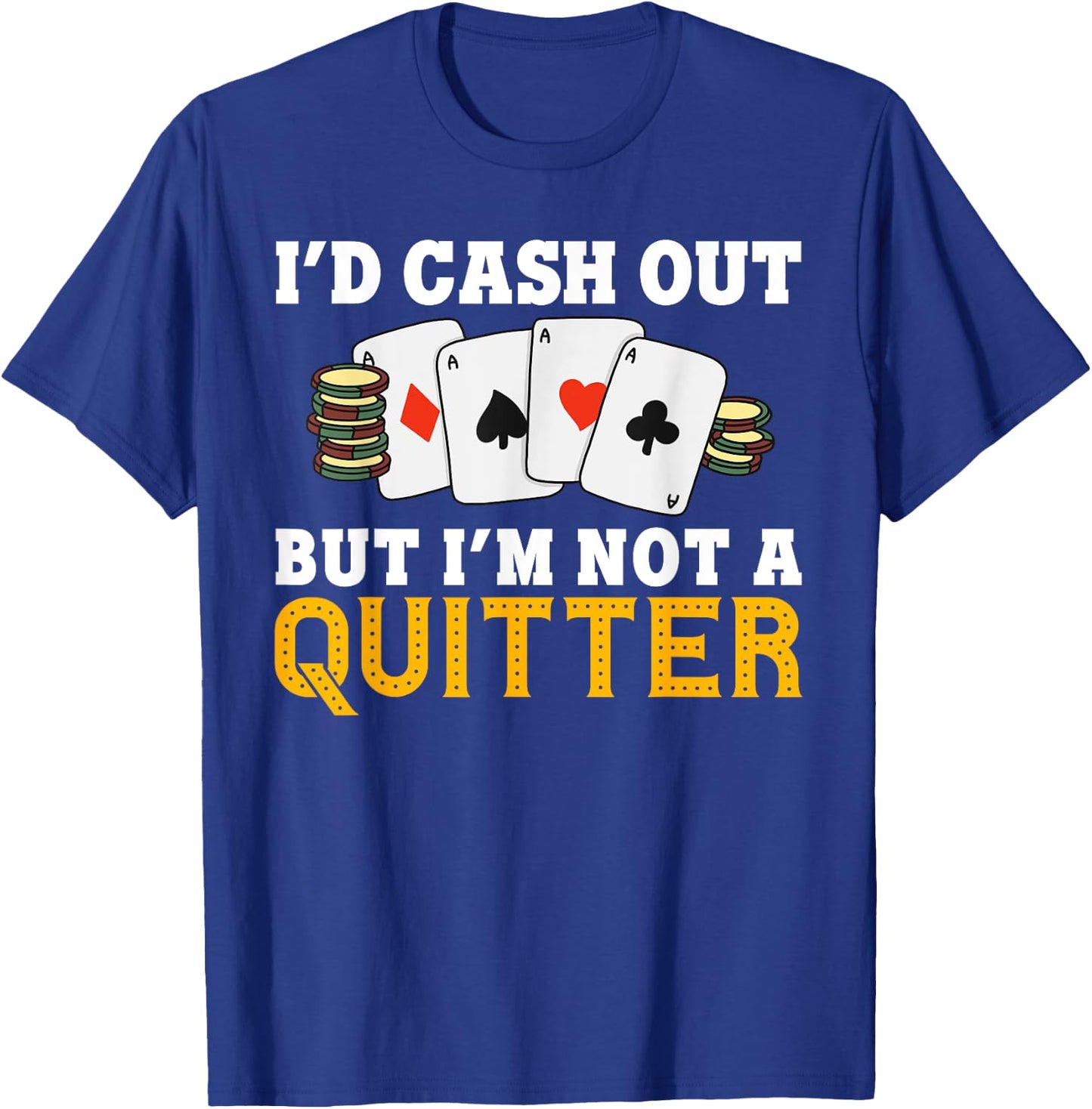 Funny Gambling Art Women Slot Machine Las Vegas T-Shirt - T-Shirt | Royal