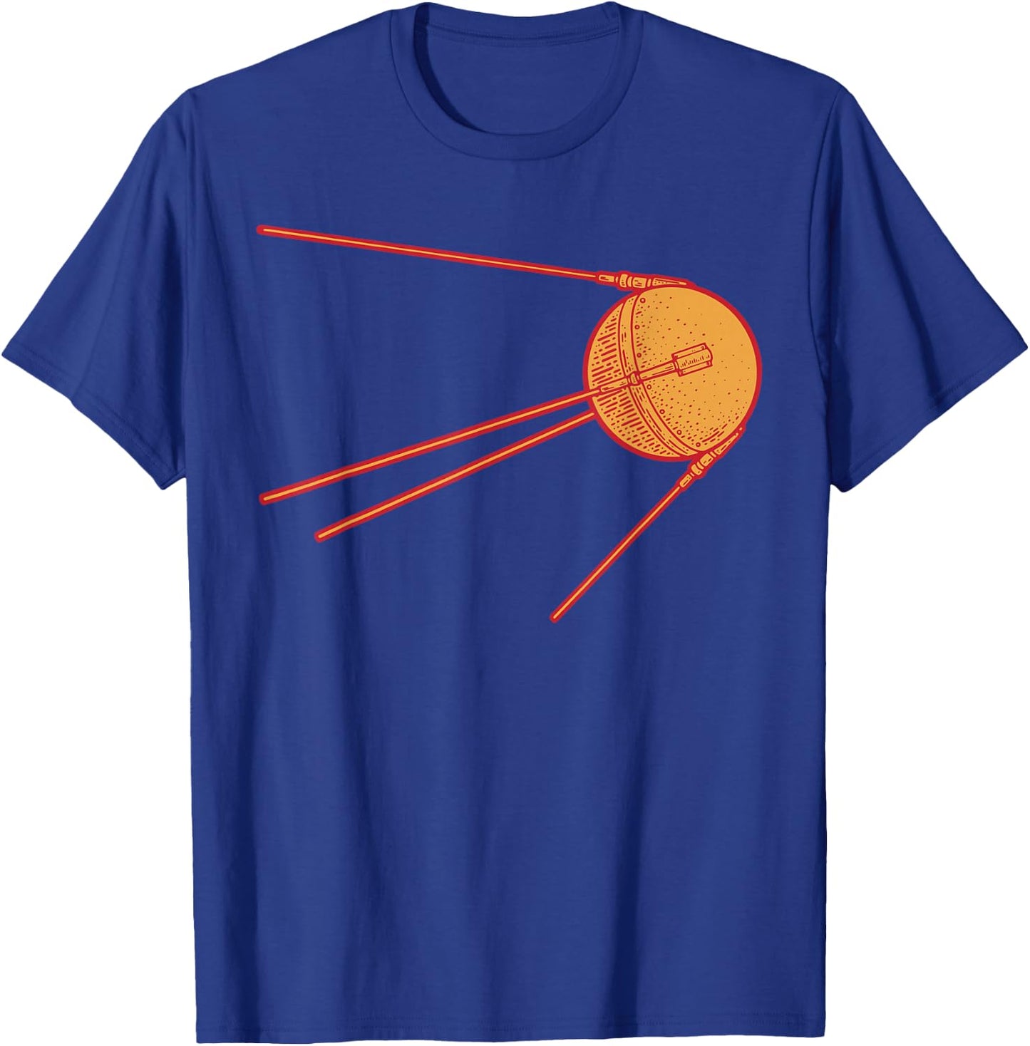Sputnik Soviet Space Flight USSR Soviet Union T-Shirt - T-Shirt | Royal