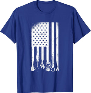 Car Mechanic Diesel Gift - Mechanical Garage Repair T-Shirt - T-Shirt | Royal