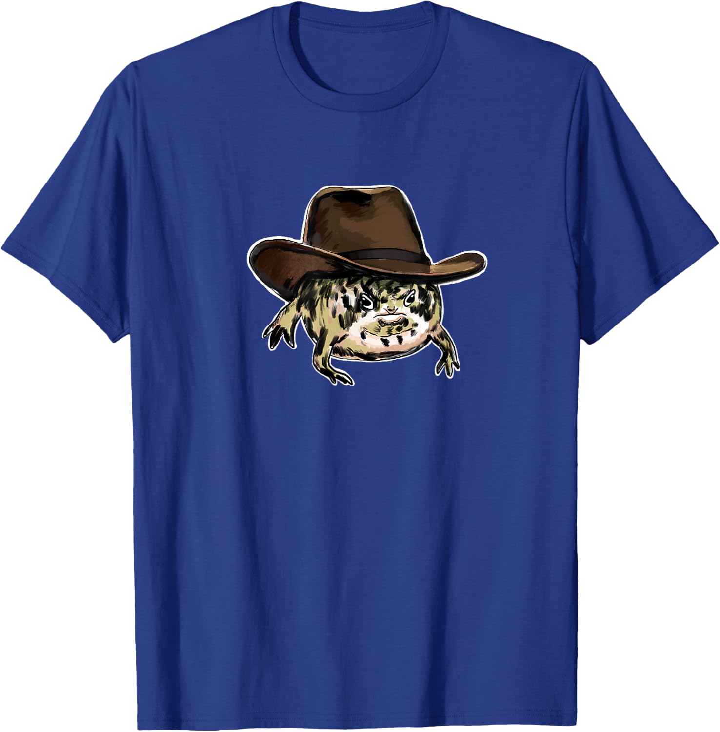 Funny Mashup Between Desert Rain Frog and Howdy Memes T-Shirt - T-Shirt | Royal