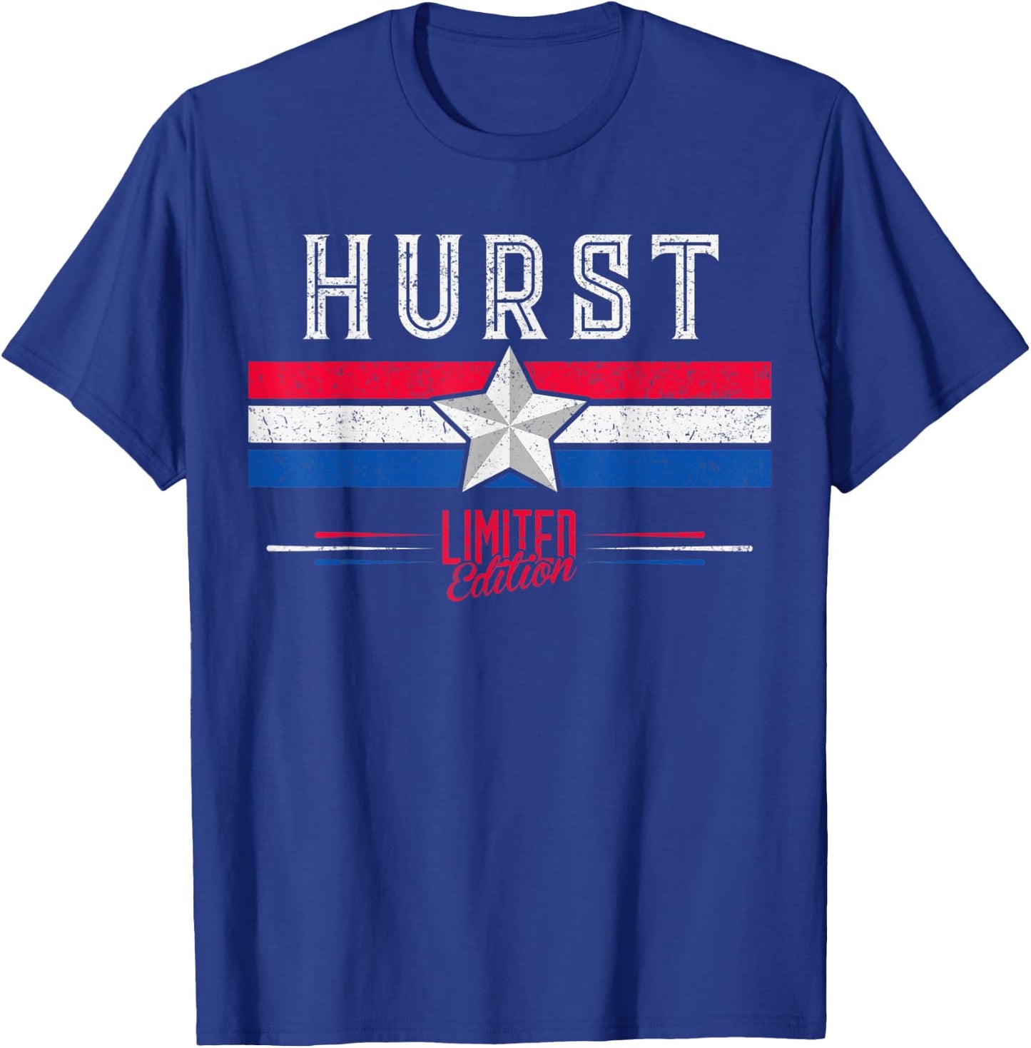 Hurst Retro Vintage Shirt Gift Women Men Kids T-Shirt - T-Shirt | Royal