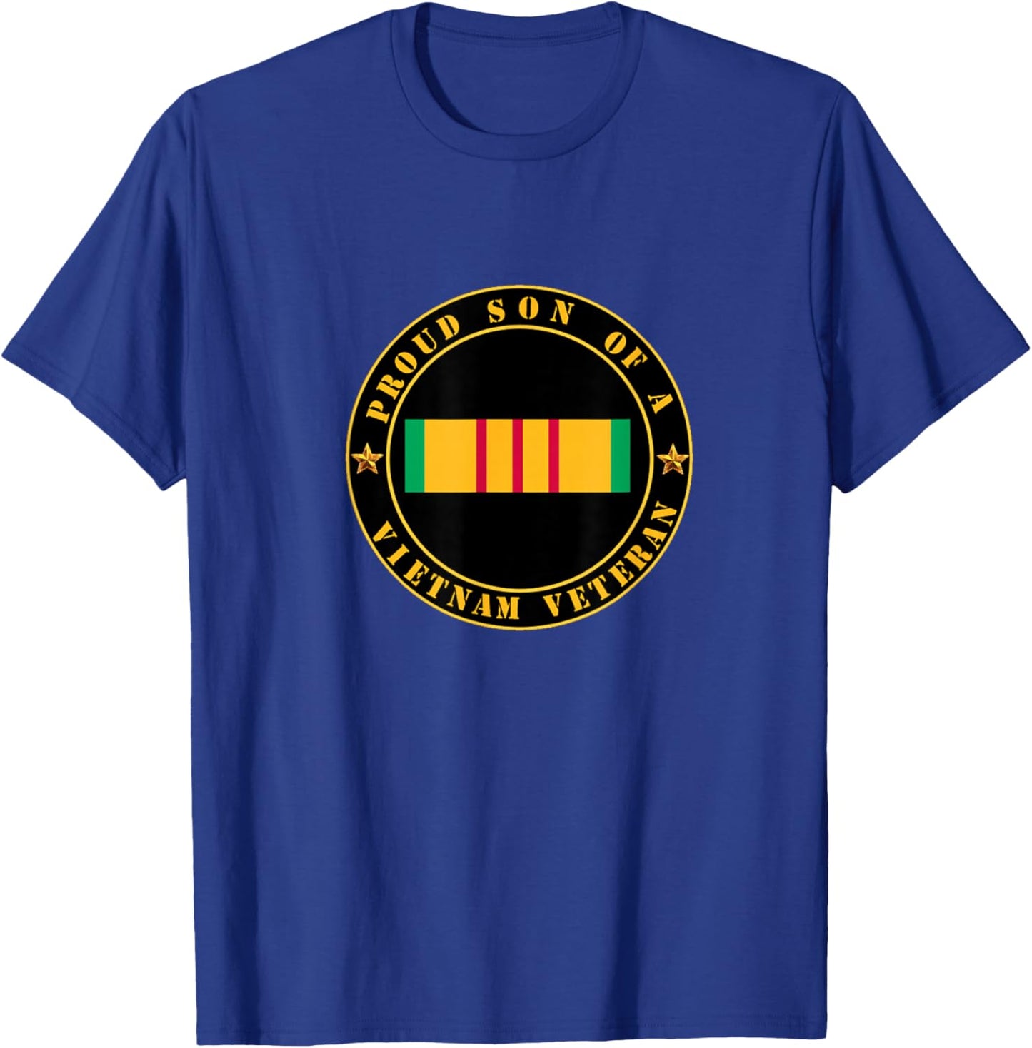 Proud Son of a Vietnam Veteran necklace - Viet Vet army T-Shirt - T-Shirt | Royal