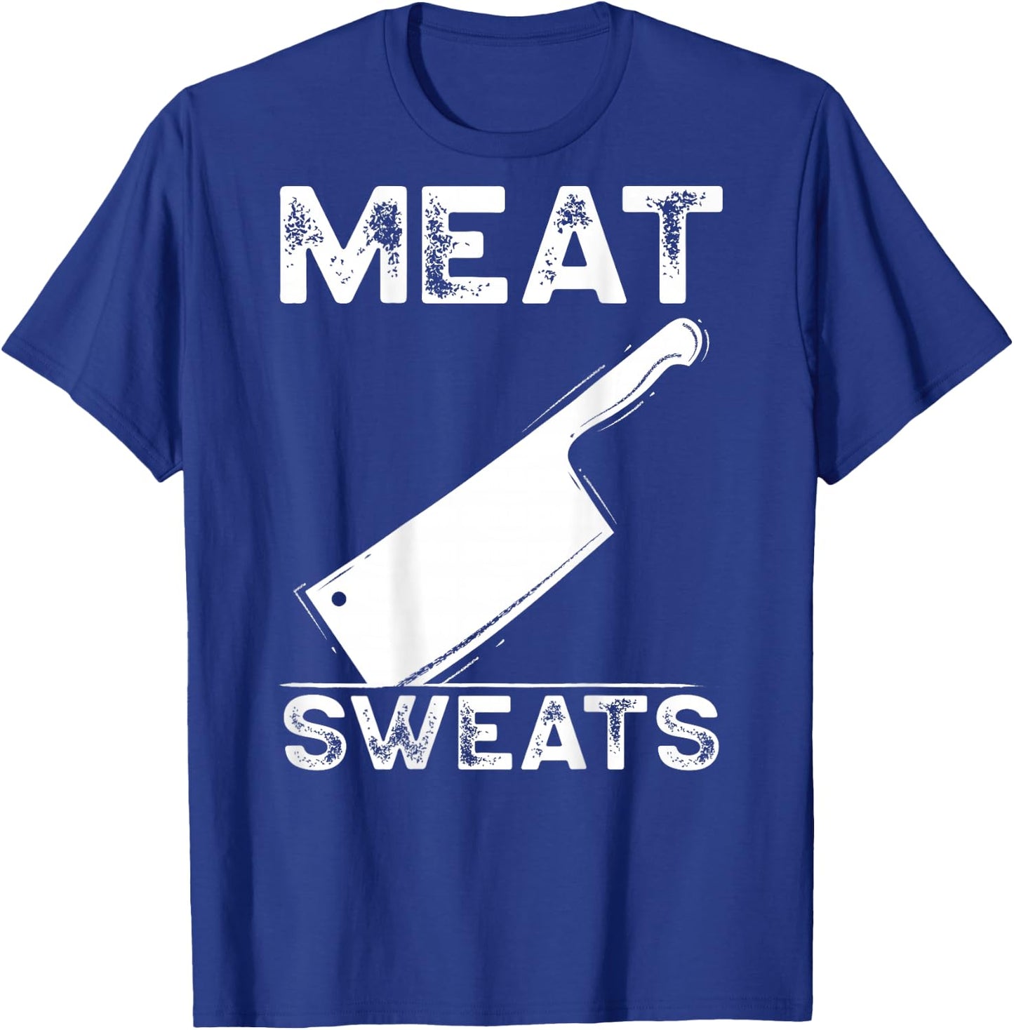 Meat Sweats Backprint Meat T-Shirt - T-Shirt | Royal