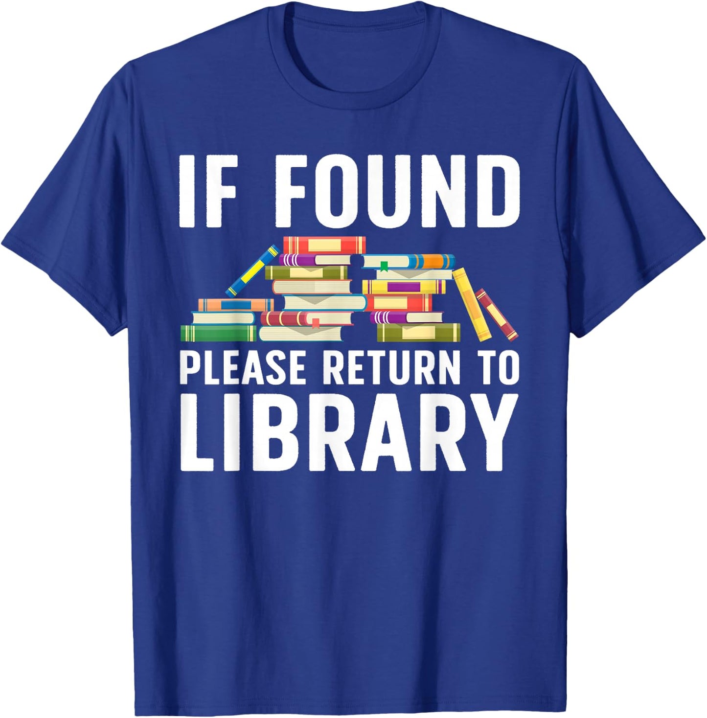 Funny Library Art Women Librarian Read Novel Lovers T-Shirt - T-Shirt | Royal