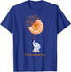 Leukemia Awareness Faith Elephant Survivor Fighter T-Shirt - T-Shirt | Royal