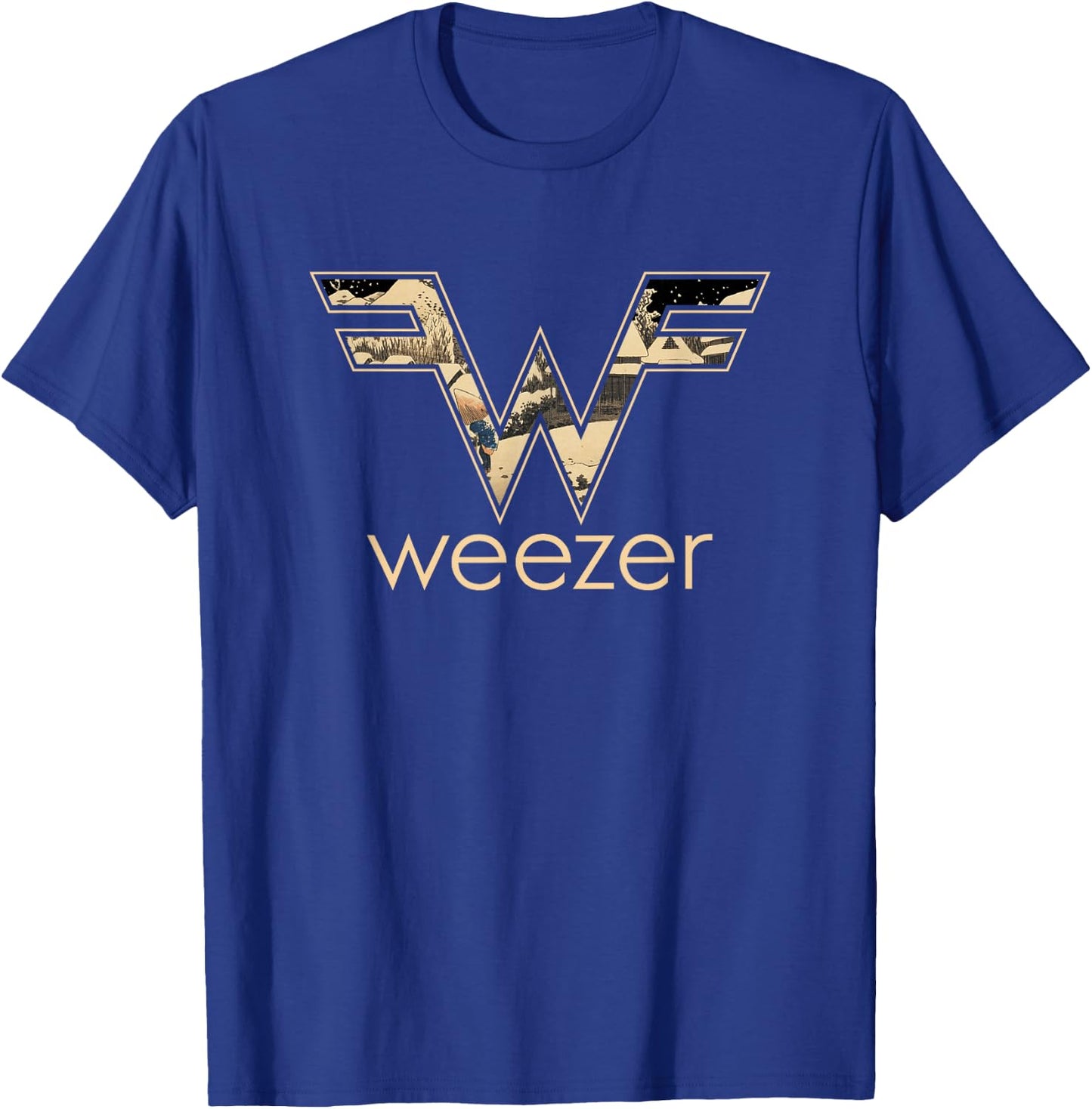 Weezer Pinkerton W T-Shirt - T-Shirt | Royal