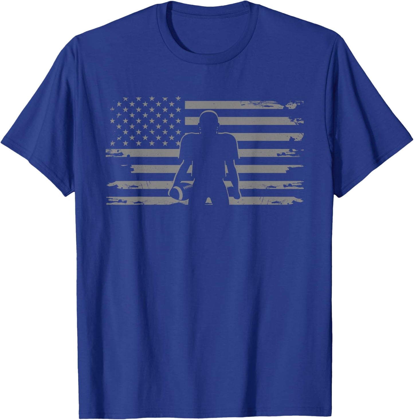 American Football Clothing - Football Small T-Shirt - T-Shirt | Royal