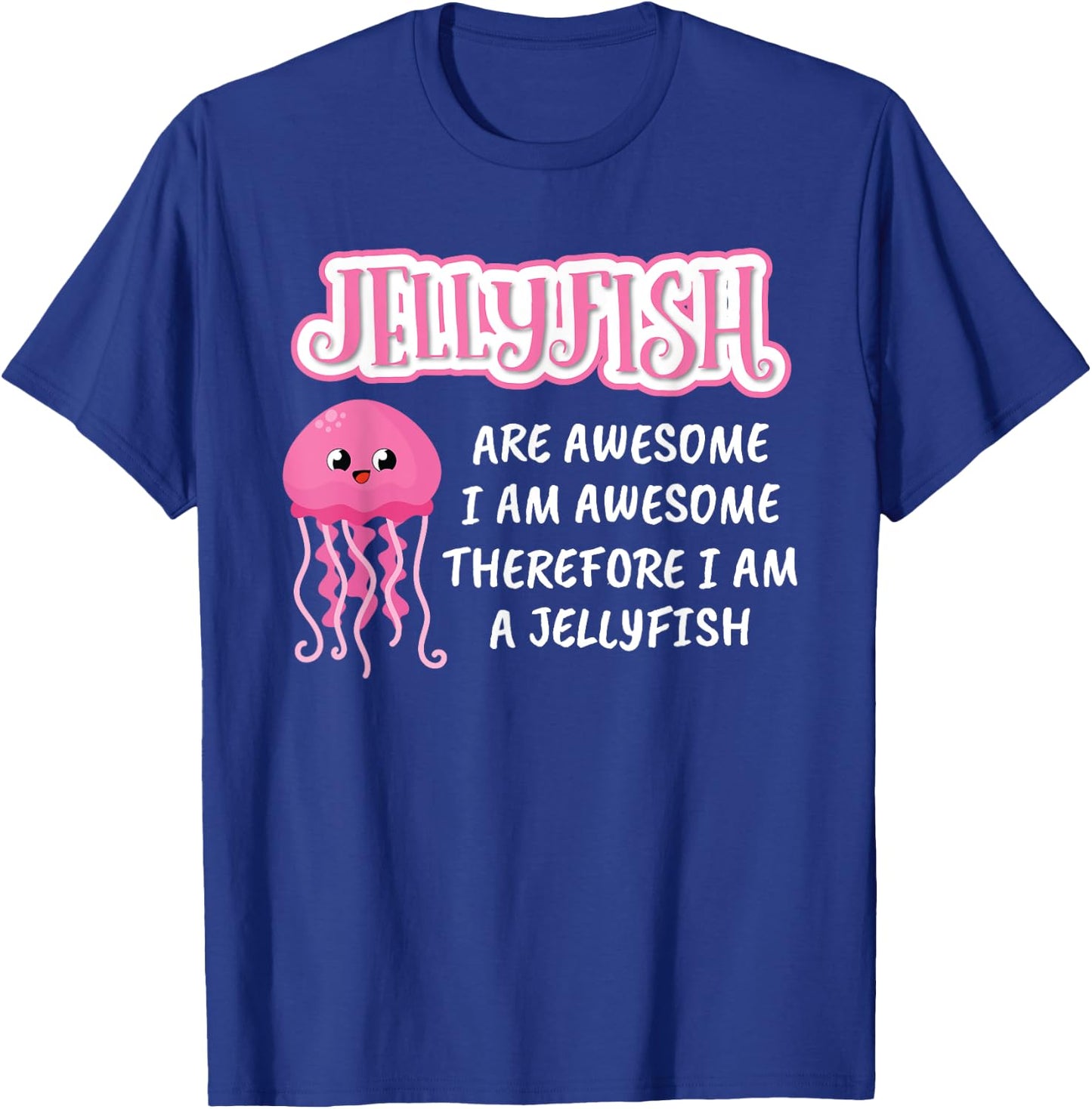 Kids Beach Jellyfishes Are Awesome Art Dress Gift Jellyfish T-Shirt - T-Shirt | Royal
