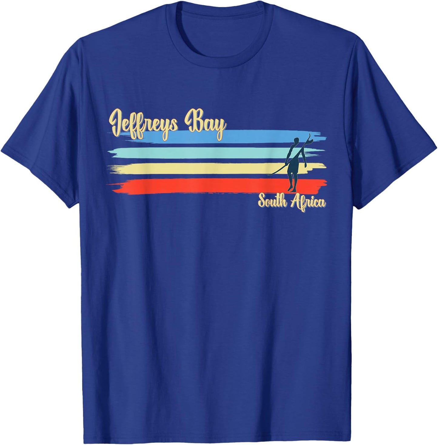 Jeffreys Bay South Africa Surfing Beach Men Women T-Shirt - T-Shirt | Royal