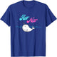 'Aur Nar' Unique Narwhal Aur Naur Summer Beach Graphic Funny T-Shirt - T-Shirt | Royal