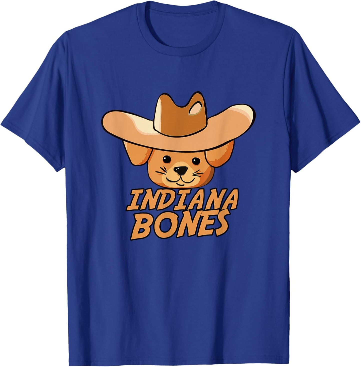 Indiana Bones dog T-Shirt - T-Shirt | Royal