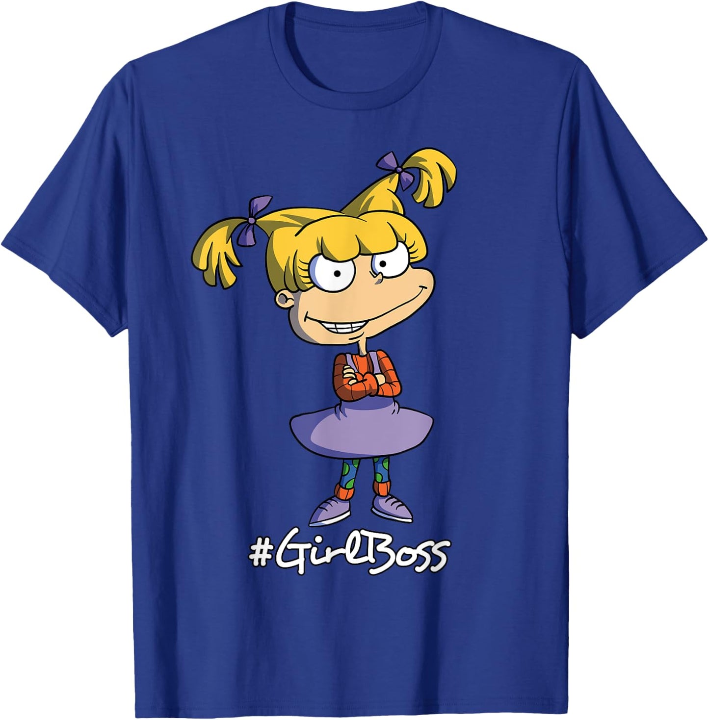 Mademark x Rugrats - Angelica Pickles Girl Boss Rugrats T-Shirt - T-Shirt | Royal
