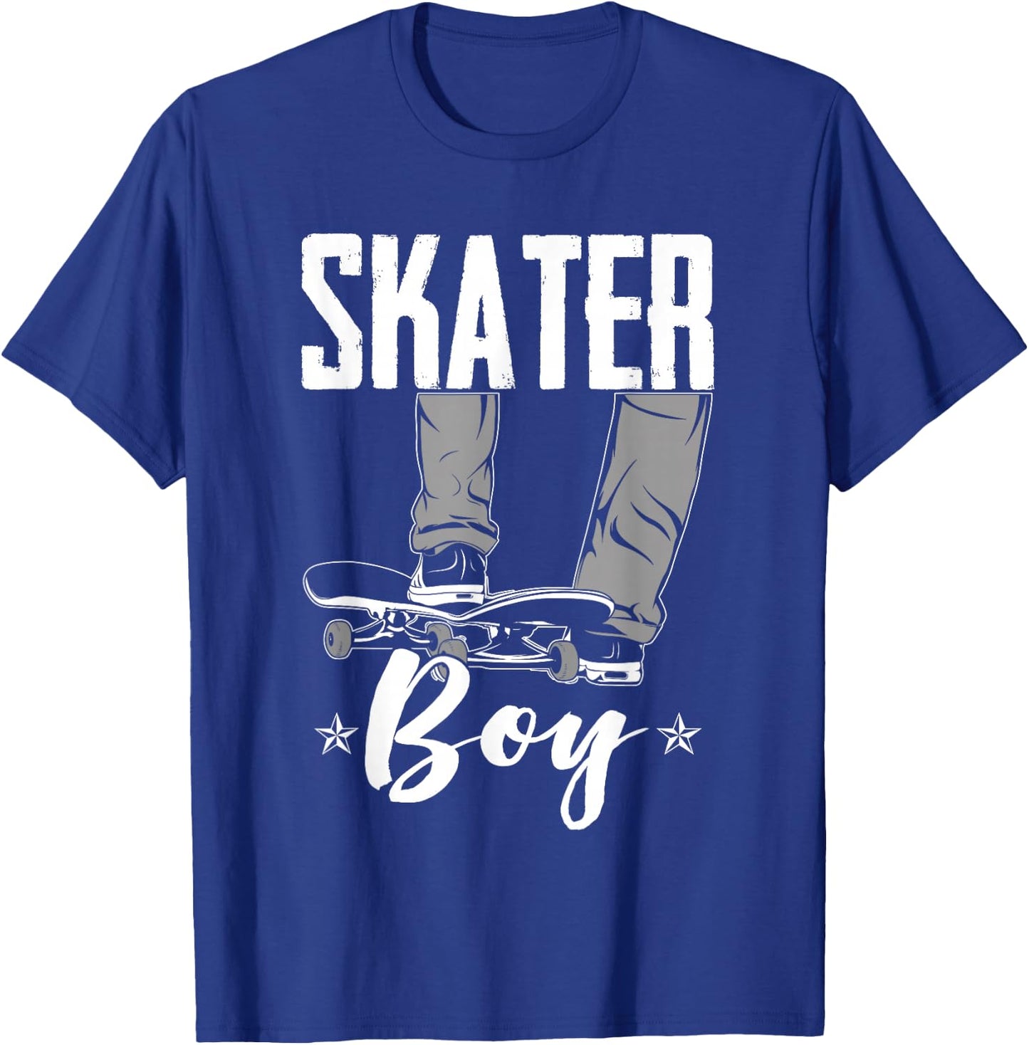 Funny Skateboard Lover Graphic for Boys and Men Skater T-Shirt - T-Shirt | Royal