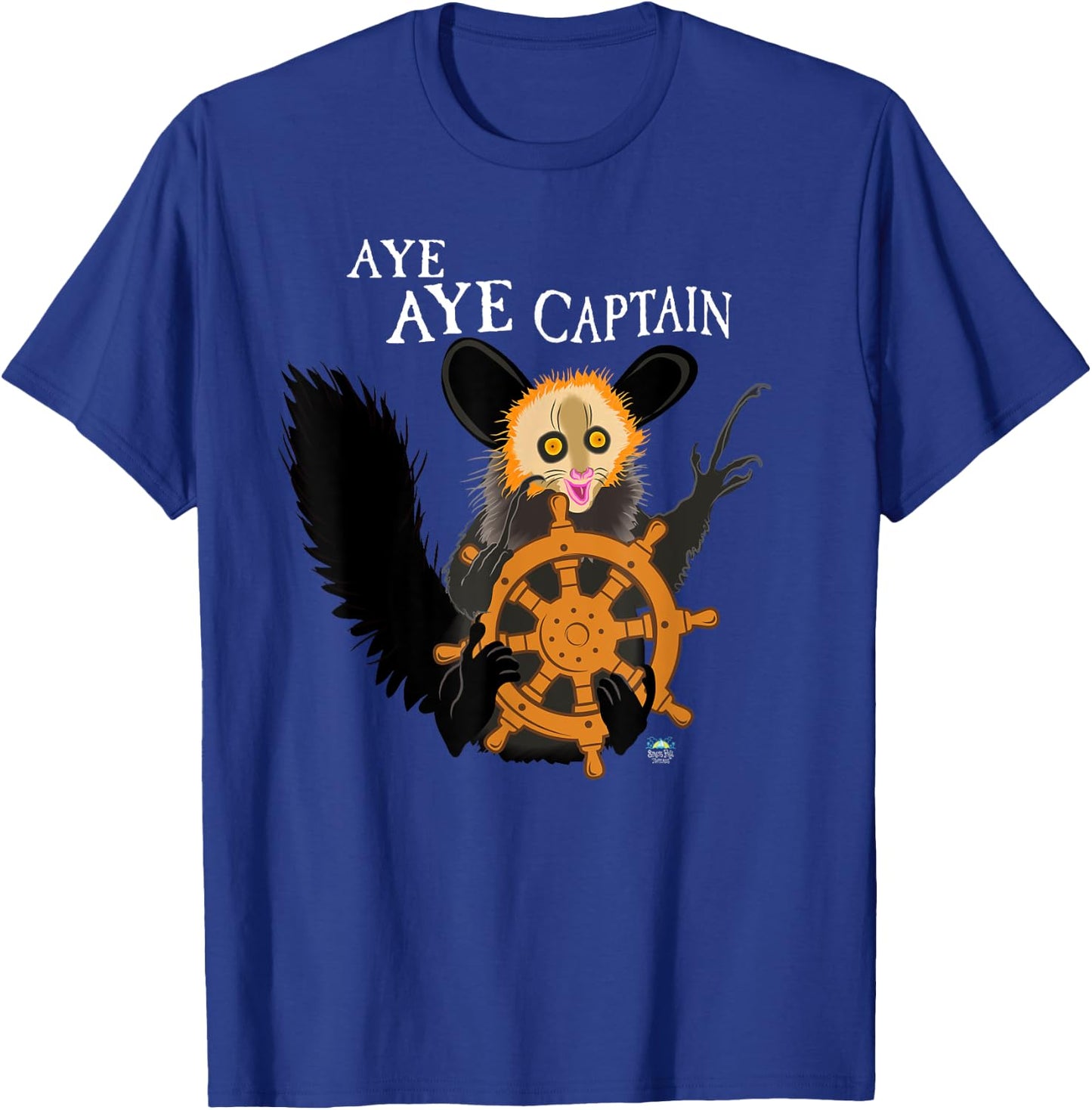Aye Aye Captain Captain T-Shirt - T-Shirt | Royal