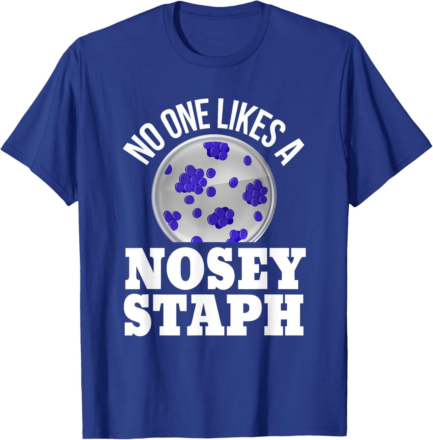 Microbiologist Molecular Biologist microbiology lab T-Shirt - T-Shirt | Royal