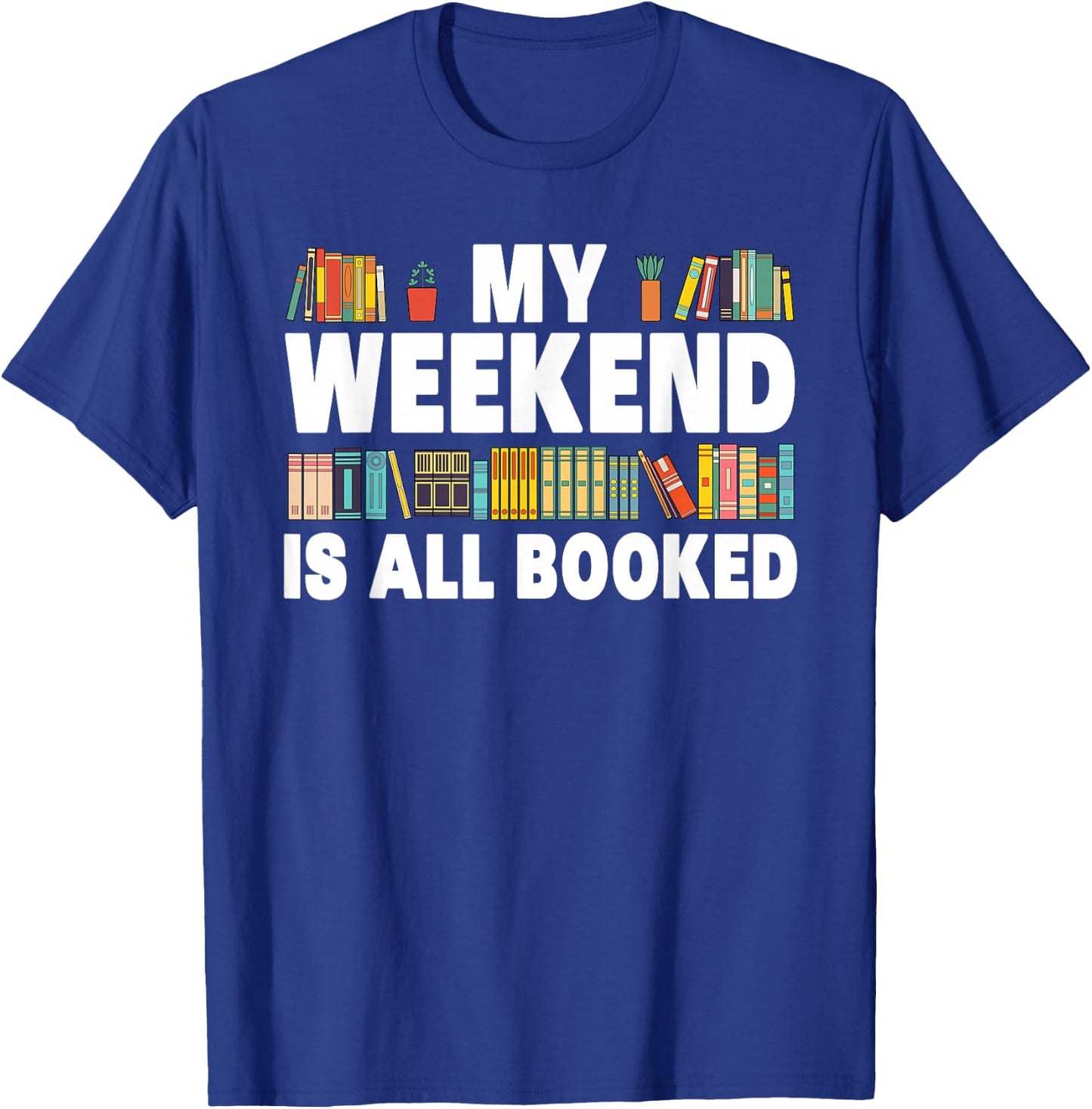 Funny Book Design Women Book Lover Library Reader , Black T-Shirt - T-Shirt | Royal