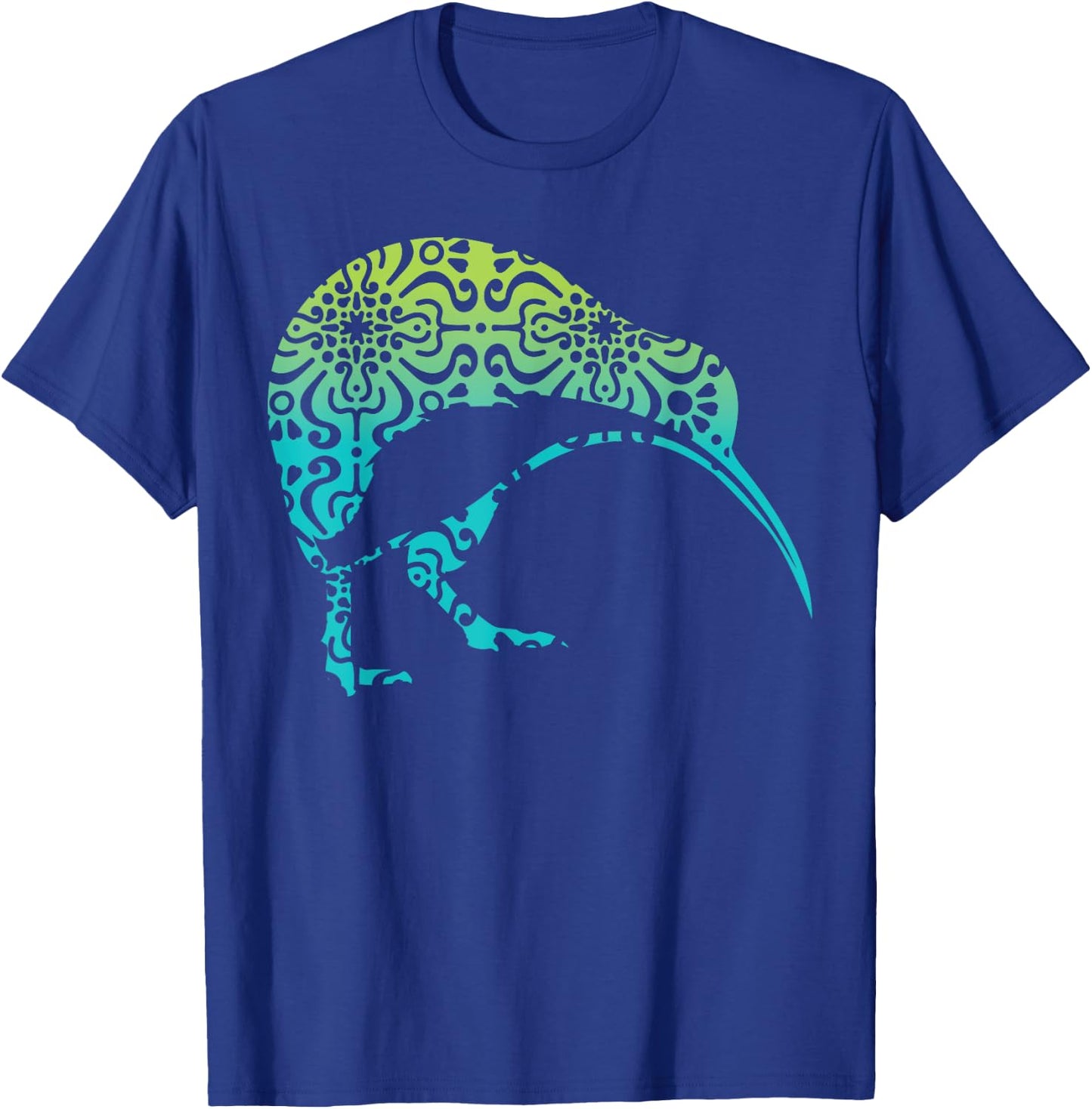 Maori Kiwi Tribal Aboriginal New Zealand Bird Art Birds T-Shirt - T-Shirt | Royal
