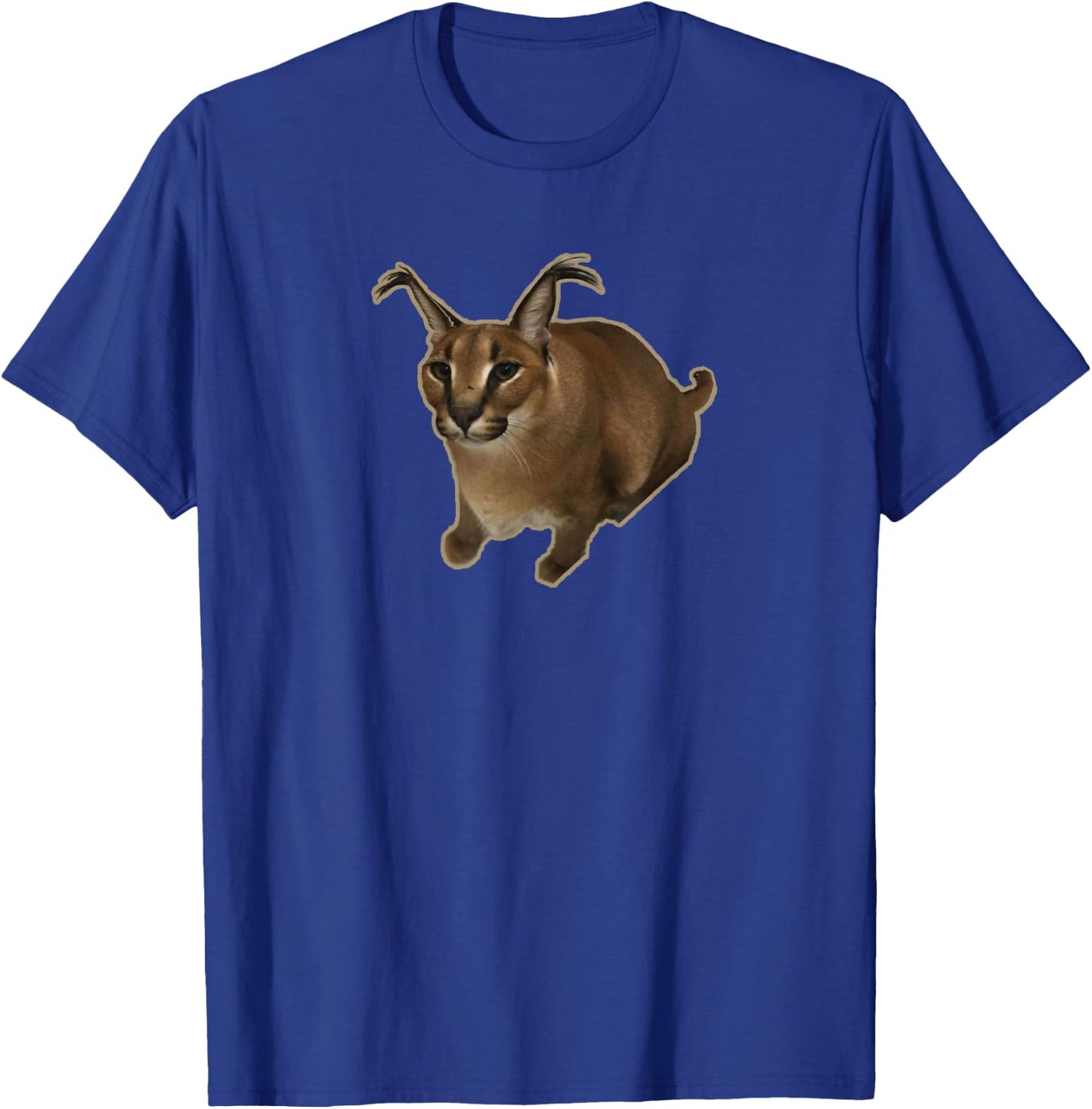 Big Floppa Meme Cat T-Shirt - T-Shirt | Royal