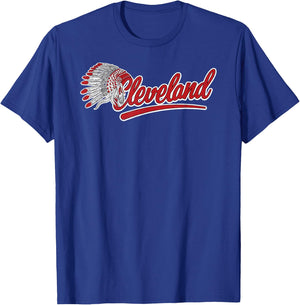 Cleveland Shirt CLE Shirt Women Kids T-Shirt - T-Shirt | Royal