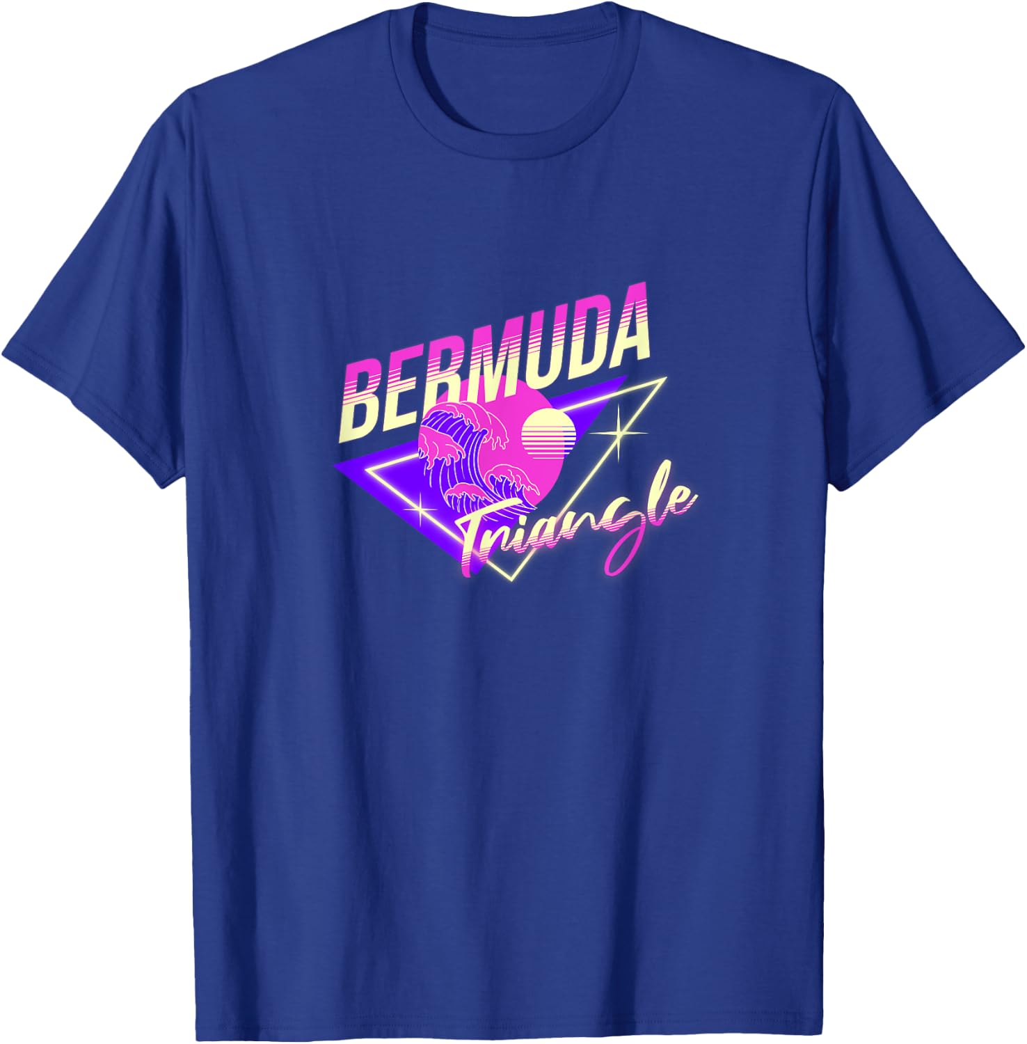 Bermuda Triangle T-Shirt - T-Shirt | Royal