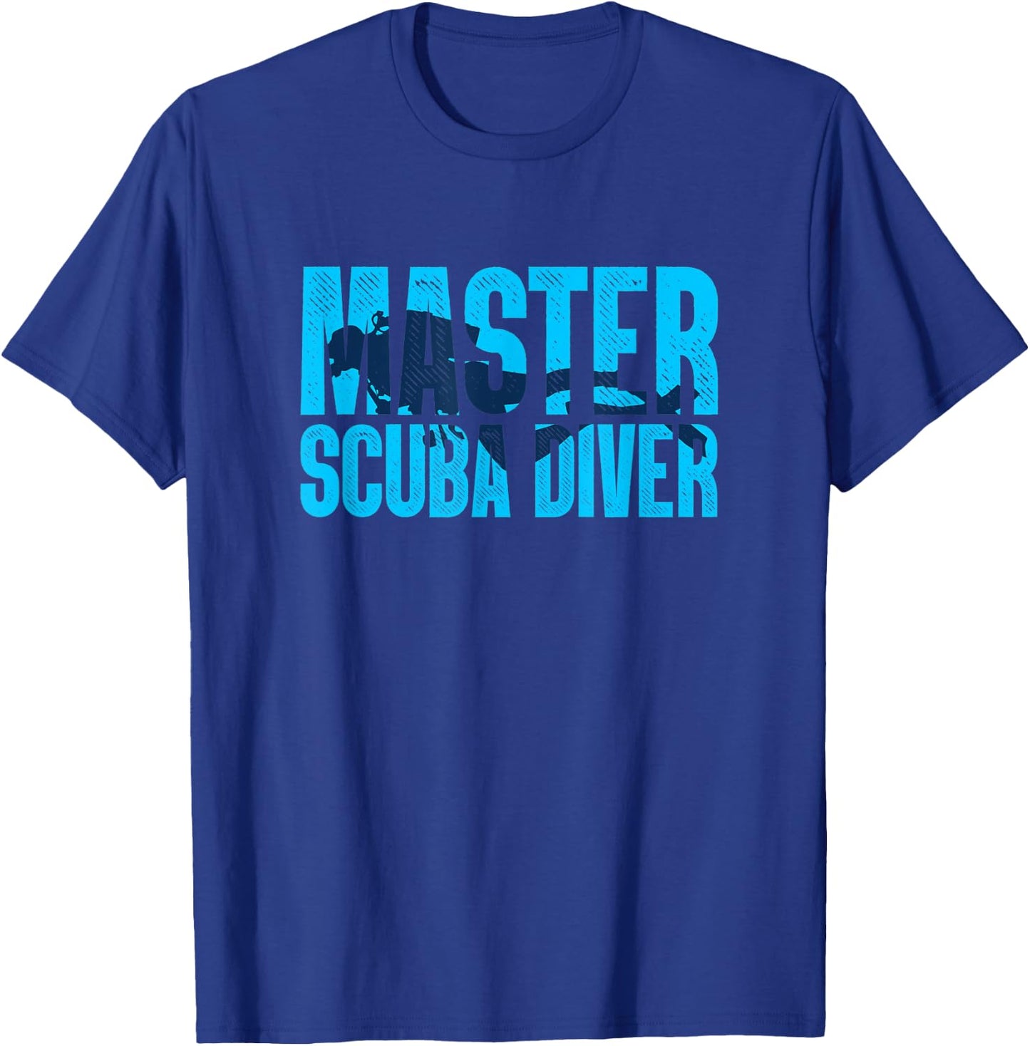 Master Scuba Diver Scuba Diving Divemasters T-Shirt - T-Shirt | Royal