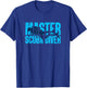 Master Scuba Diver Scuba Diving Divemasters T-Shirt - T-Shirt | Royal