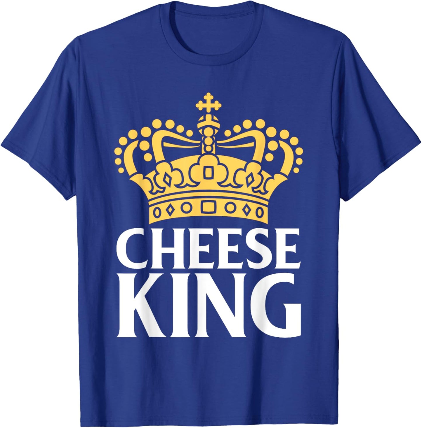 Cheese King Snack Cheese T-Shirt - T-Shirt | Royal