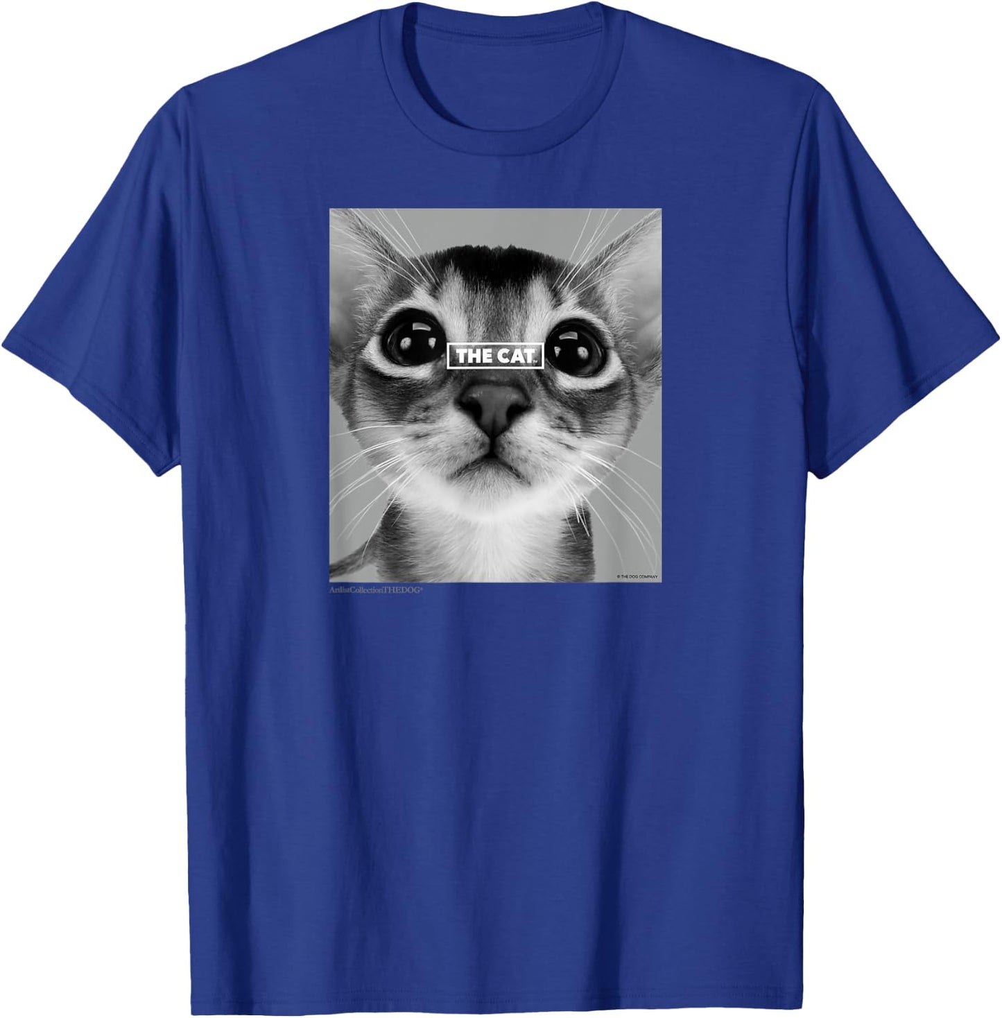 Artlist Collection THE CAT Abyssinian Men Women T-Shirt - T-Shirt | Royal